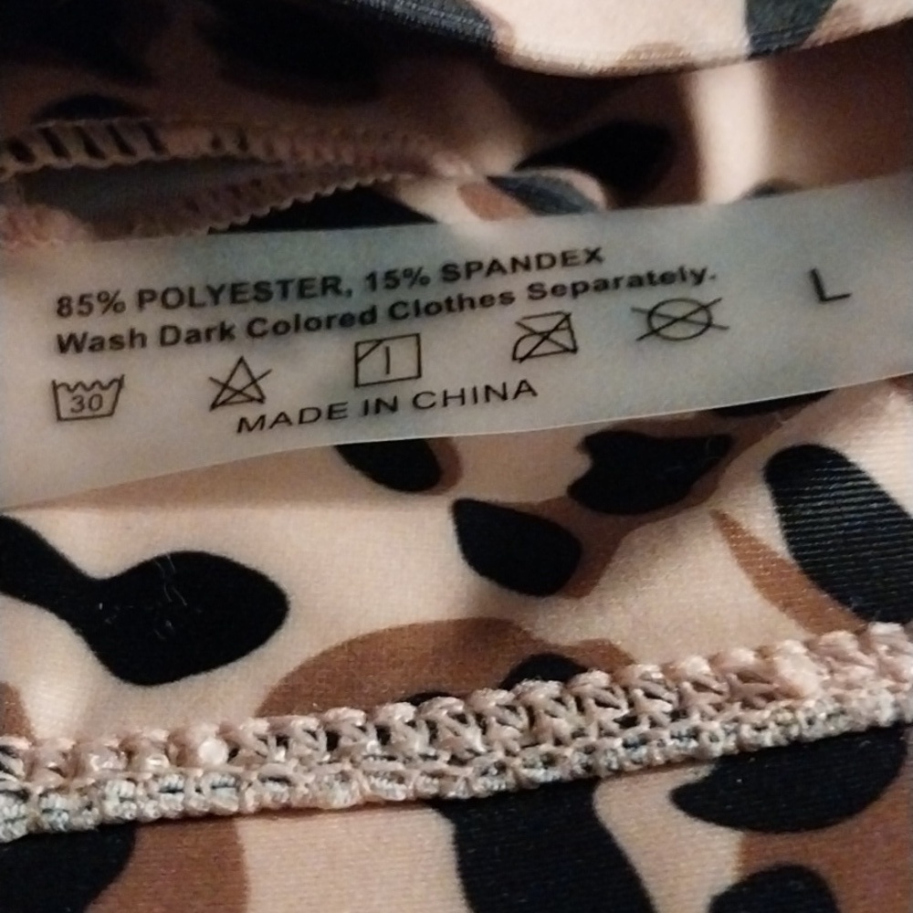 EJsoyo Women Bikini Sexy Print Swimsuit NWT Size L  12-14 - Picture 8 of 9